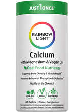 Rainbow Light frente del envase mostrando la etiqueta y beneficios del producto