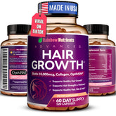 Rainbow Nutrients frente del producto mostrando la botella para confianza