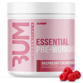 RAW frontal del envase mostrando sabor Raspberry Creamthickle y claridad