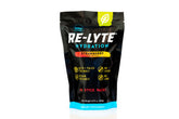 REDMOND paquete Re-Lyte fresa-limón mostrando sobres y caja, fácil transporte