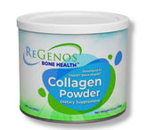 ReGenos Bone Health frente del envase mostrando marca y etiqueta clara