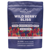 Regulate empaque frontal Wild Berry muestra presentación y conveniencia