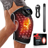 RELEXNOW rodillera vista frontal mostrando ajuste ergonómico y cobertura amplia