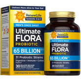 Renew Life frente del empaque mostrando 65 mil millones UFC y vegano