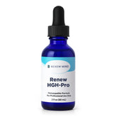 RENEW MIND frasco Renew HGH Pro vista frontal, presentacion clara