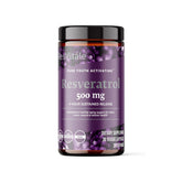 ResVitale frasco frontal mostrando etiqueta clara y beneficio antioxidante