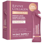 Revive Collagen vista frontal del envase mostrando el diseño y beneficios