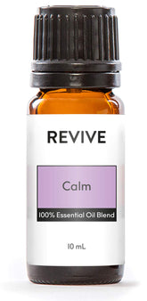 REVIVEEO Calm botella frontal mostrando diseño y tamaño, ideal para aromaterapia