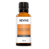 REVIVEEO frasco frontal mostrando 30 mL y pureza visible, tranquiliza el ambiente