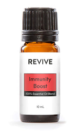 REVIVEEO frasco frontal Immunity Boost mostrando diseño y tamaño