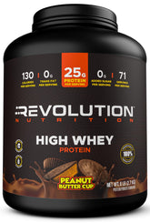 Revolution Nutrition envase frontal mostrando 2,7 kg y 73 servicios para ahorro