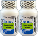Rising Floranex frasco frontal mostrando la etiqueta y beneficio de conservación segura