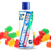Ronnie Coleman botella frontal mostrando etiqueta y beneficio de uso conveniente