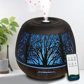 Roonbo difusor frontal metálico mostrando diseño elegante y capacidad 400ml