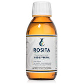Rosita Real Foods envase frontal mostrando etiqueta y origen noruego, confianza y pureza
