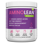 RSP NUTRITION envase AminoLean frontal mostrando diseño y beneficios
