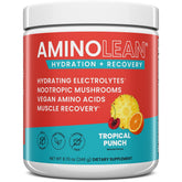 RSP NUTRITION empaque frontal de AminoLean Recovery para identificación rápida