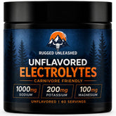 Rugged Unleashed envase frontal mostrando diseño y limpieza de ingredientes
