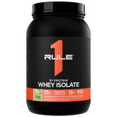 Rule 1 Proteins frasco frontal con sabor pistachio ice cream y apariencia apetecible