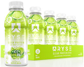 RYSE Up botella frontal Key Lime Pie muestra etiqueta clara y beneficio práctico