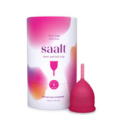 saalt copa teen frontal del empaque mostrando diseño y beneficio de confianza