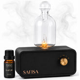 SAFISA difusor frontal madera y vidrio, aspecto premium y beneficio estético