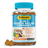Sakoon nutrition frasco frontal mostrando diseño y 60 gomitas beneficios prácticos
