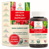 Sana Herbal Sciences frente del empaque mostrando presentación y beneficio cardiovascular