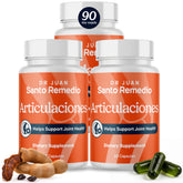 Santo Remedio frasco frontal mostrando etiqueta y beneficio para movilidad