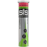 Science in Sport empaque frontal del tubo mostrando 20 tabletas y portabilidad