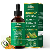 SCORDOM botella frontal Soursop Bitters, formato práctico y vegano