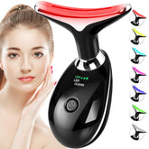 SDKWDH vista frontal del masajeador glossy black con diseño ergonómico y control fácil
