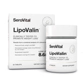 Serovital LipoValin frente del empaque mostrando presentación de 30 unidades y conveniencia
