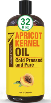 Seven Minerals frasco delantero 32 oz mostrando tamaño y etiqueta clara