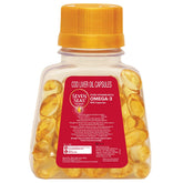Sevenseas frasco frontal del producto mostrando las 500 cápsulas y conveniencia