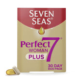 Sevenseas envase frontal Perfect 7 Woman mostrando diseño y beneficio diario
