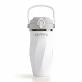 Sipter frontal del vaso 26oz mostrando diseño elegante y capacidad, ideal para transportar