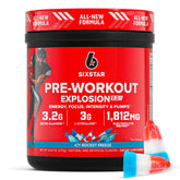Six Star envase frontal Icy Rocket Freeze mostrando beneficio energía inmediata