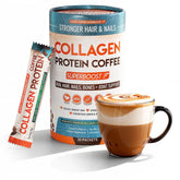 Skinny Coffee SuperBoost frontal del envase mostrando diseño y beneficios visibles