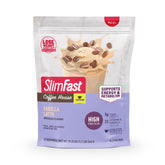 SlimFast envase frontal Vanilla Latte, práctico y sabroso