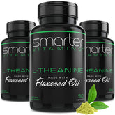 SmarterVitamins frasco frontal mostrando 3 frascos y beneficios claros