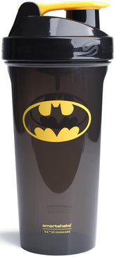 Smartshake frontal con logo Batman mostrando diseño oficial y portabilidad