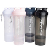 Smartshake frontal pack 4 mostrando botellas multicolor y organización conveniente