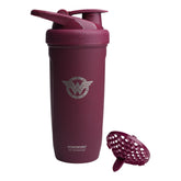 Smartshake Wonder Woman vista frontal mostrando el logo y capacidad 900 ml, diseño atractivo