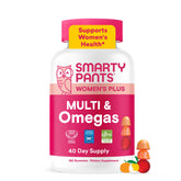 SmartyPants frente del envase mostrando el producto y duración de 40 días