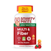 SmartyPants envase frontal mostrando 90 gomitas y beneficios claros