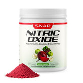 Snap Supplements envase frontal claro mostrando 30 porciones y sello orgánico