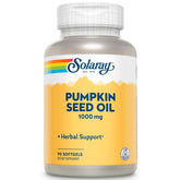 SOLARAY frasco frontal del producto mostrando 90 softgels y beneficios