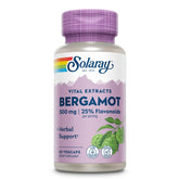 SOLARAY botella frente del empaque mostrando beneficios del producto