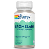 SOLARAY botella frontal mostrando etiqueta y 60 cápsulas, transmite confianza de marca